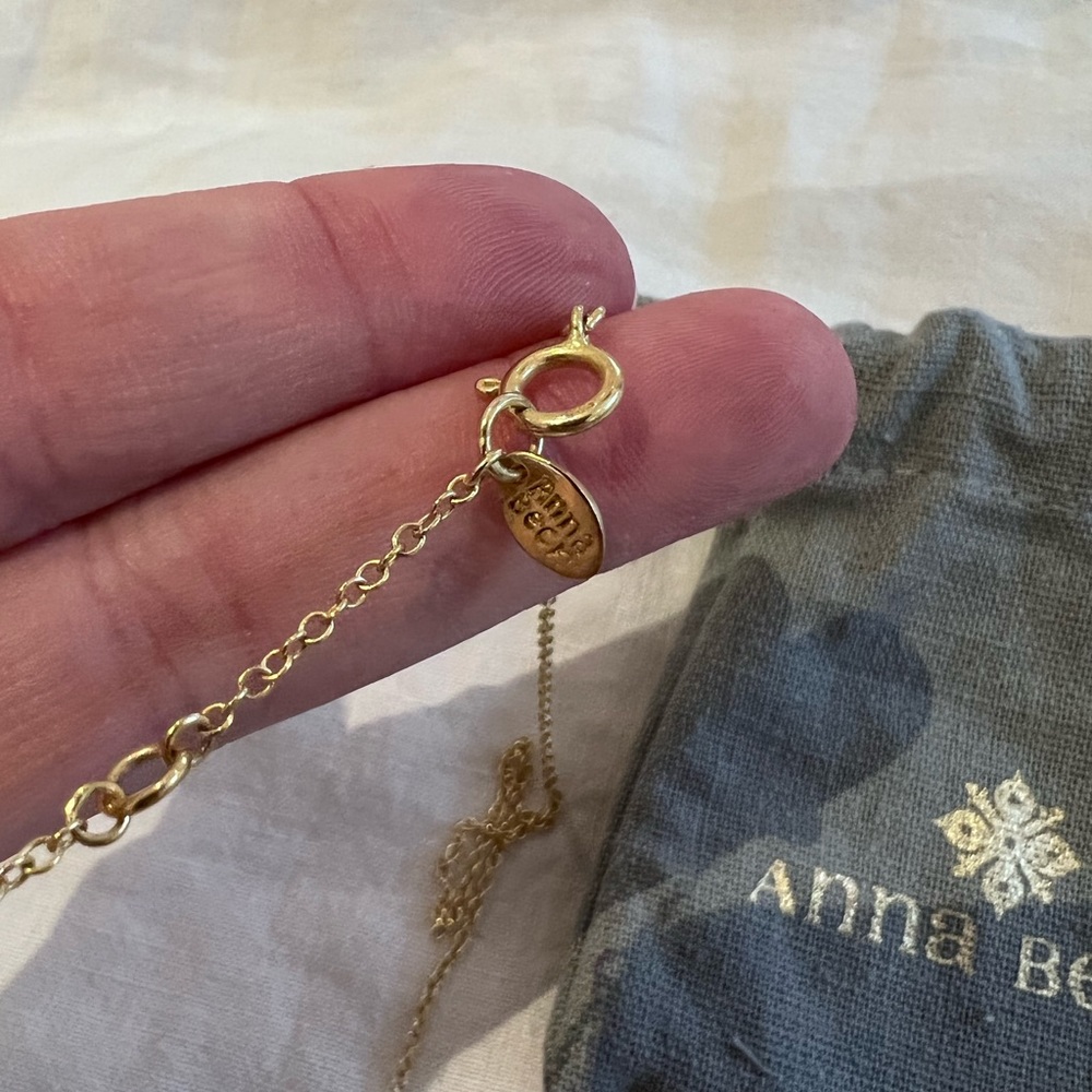 Anna Beck circle of life open o necklace